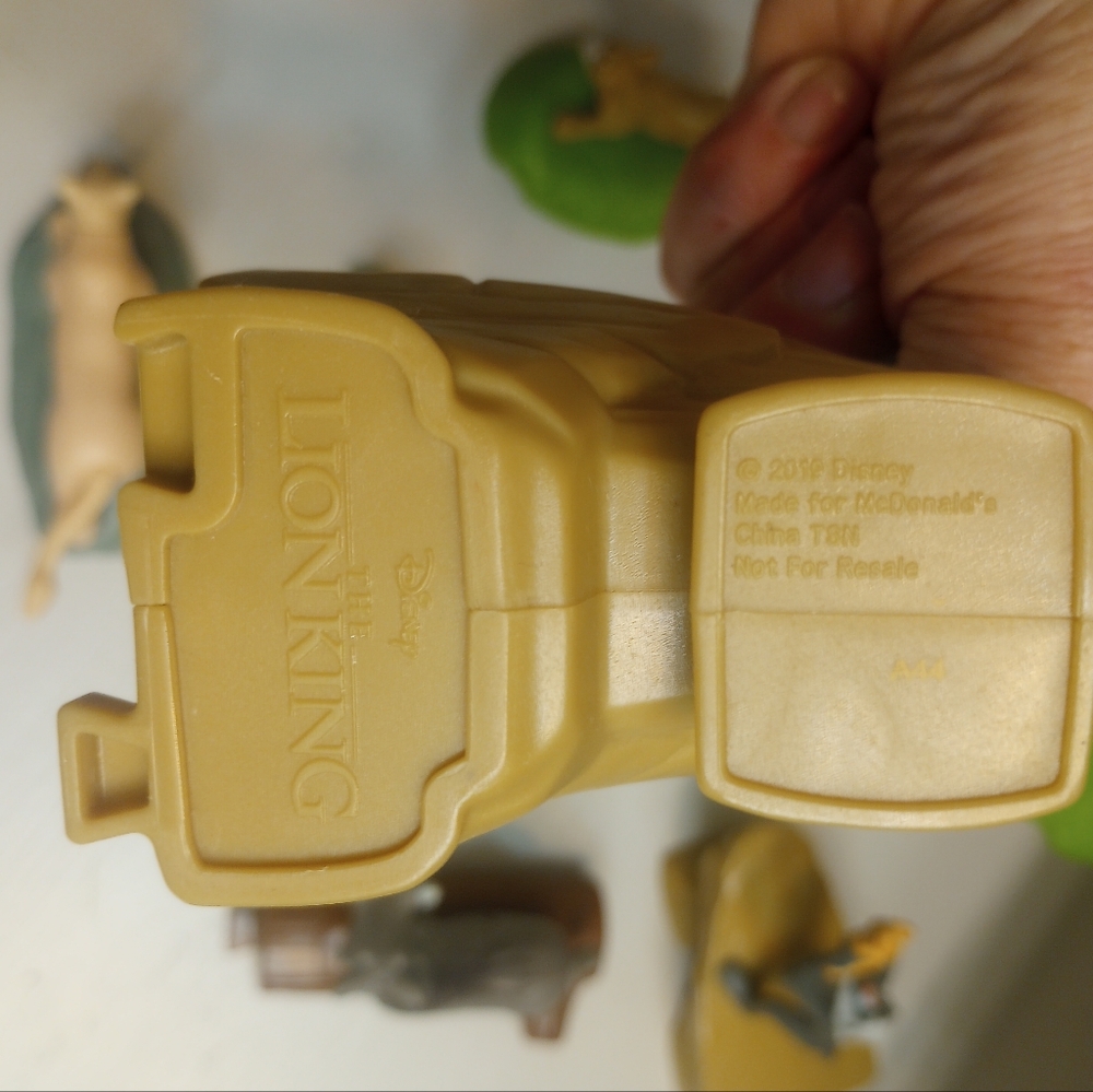 McDonald's The Lion King Bundle Of Character Toys 2019 Movie Release - Picture 8 of 8